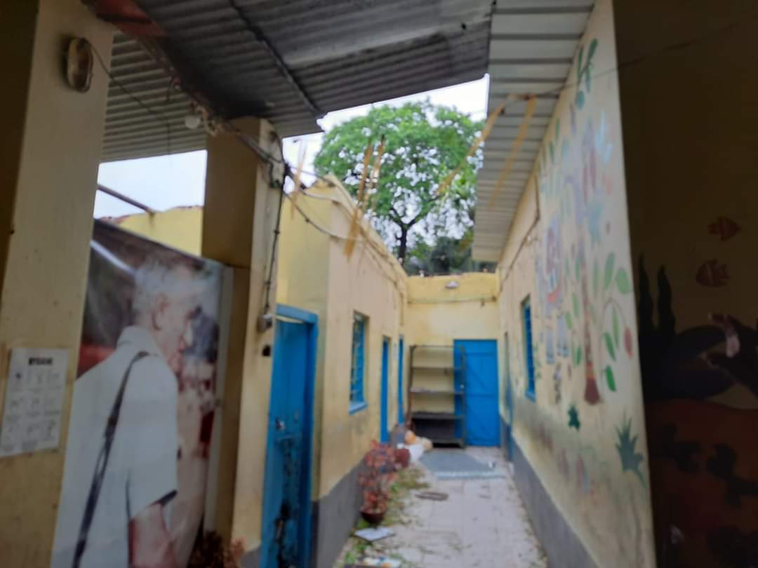 Talapark Schule nach dem Zyklon Amphan